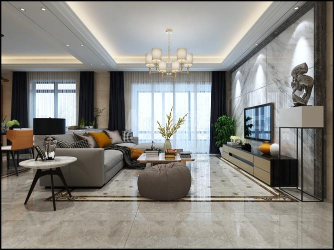 欧式风格室内装修设计效果图 典雅住宅的艺术诠释